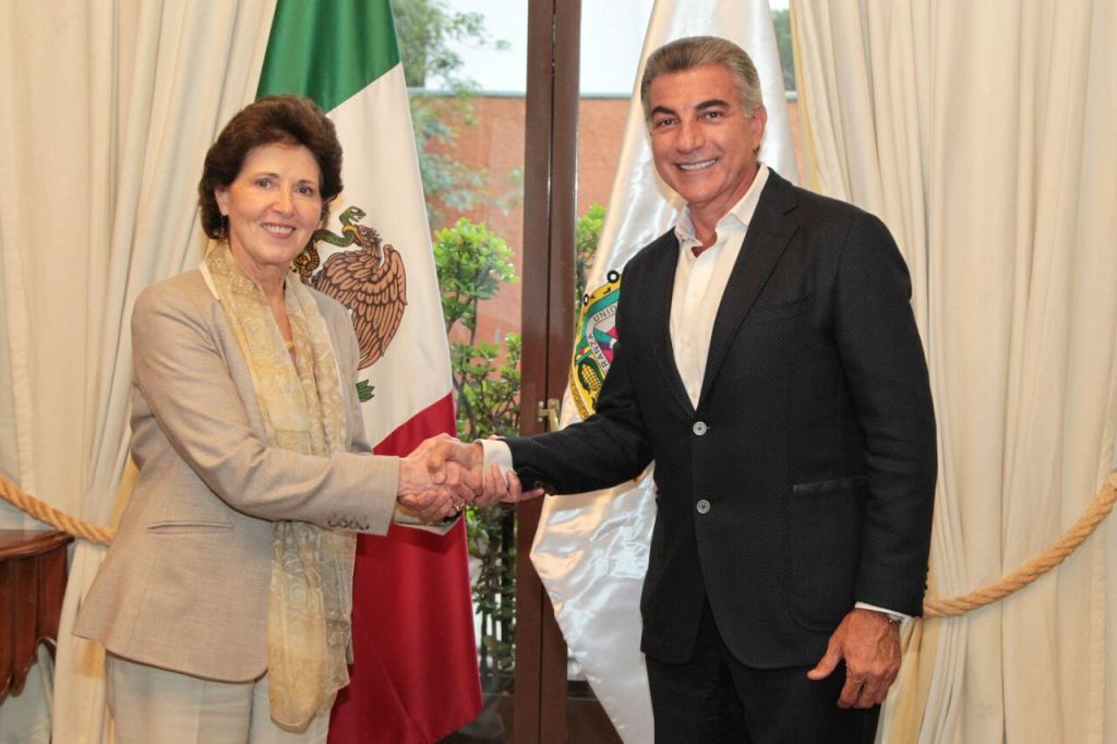 Revisaron los avances que se tienen en la restauración y reconstrucción de espacios que fueron dañados por el sismo. (Especial)