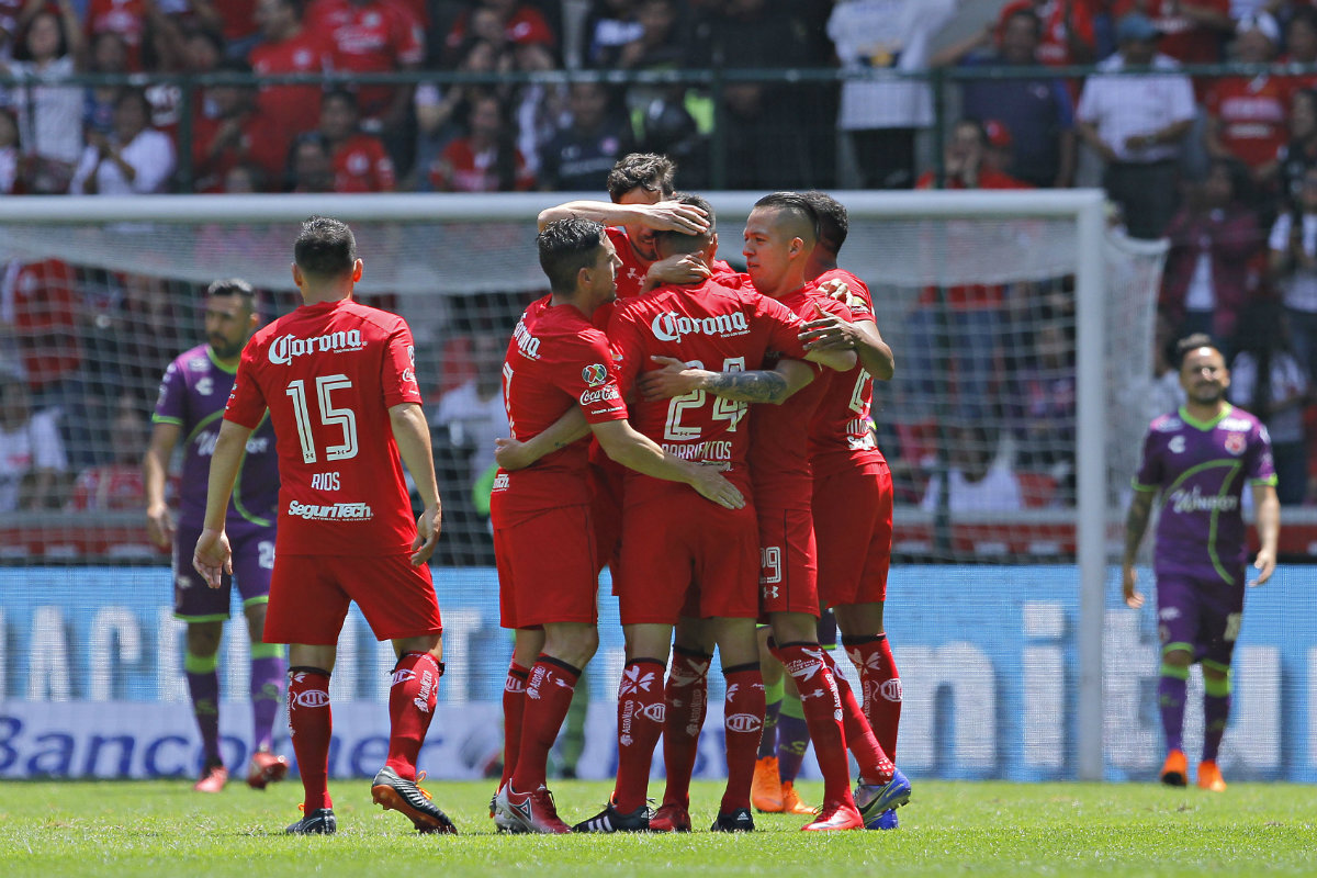 Toluca derrotó 3-0 a Veracruz y los dejaron fuera de la posibilidad de liguilla (Imago7)