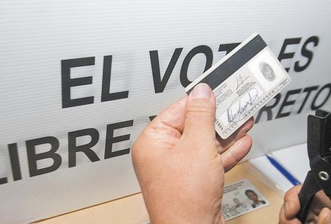 Credencial del INE
