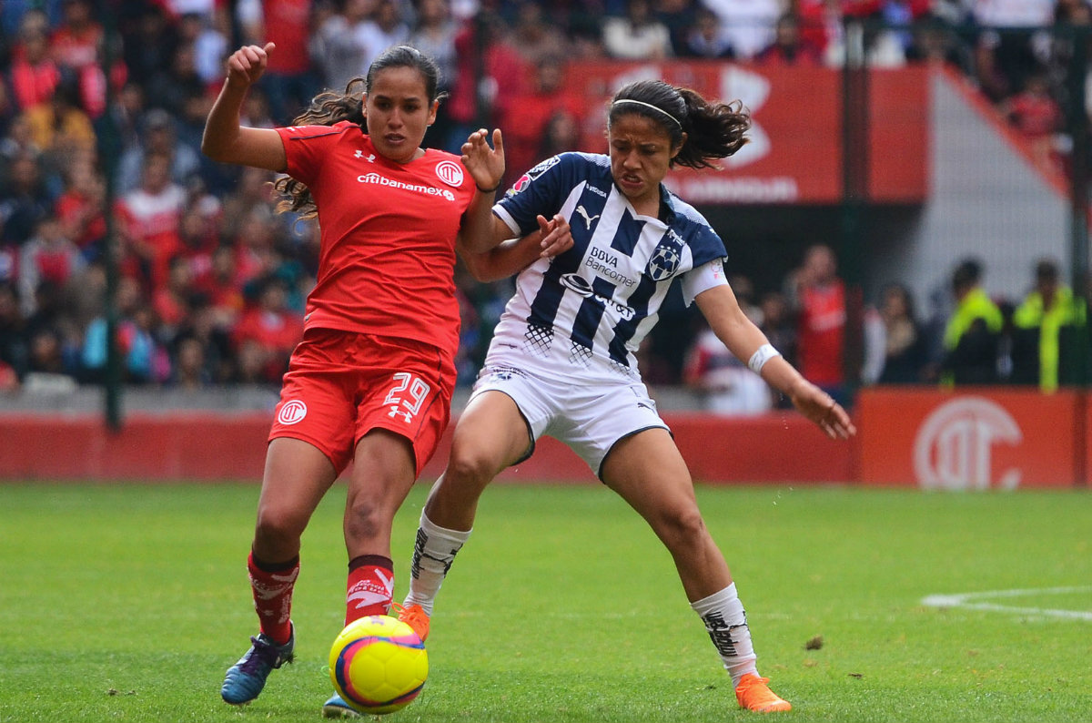 Monterrey y Toluca empataron 0-0 en la Semifinal de ida de la Liga MX Femenil (Imago7)