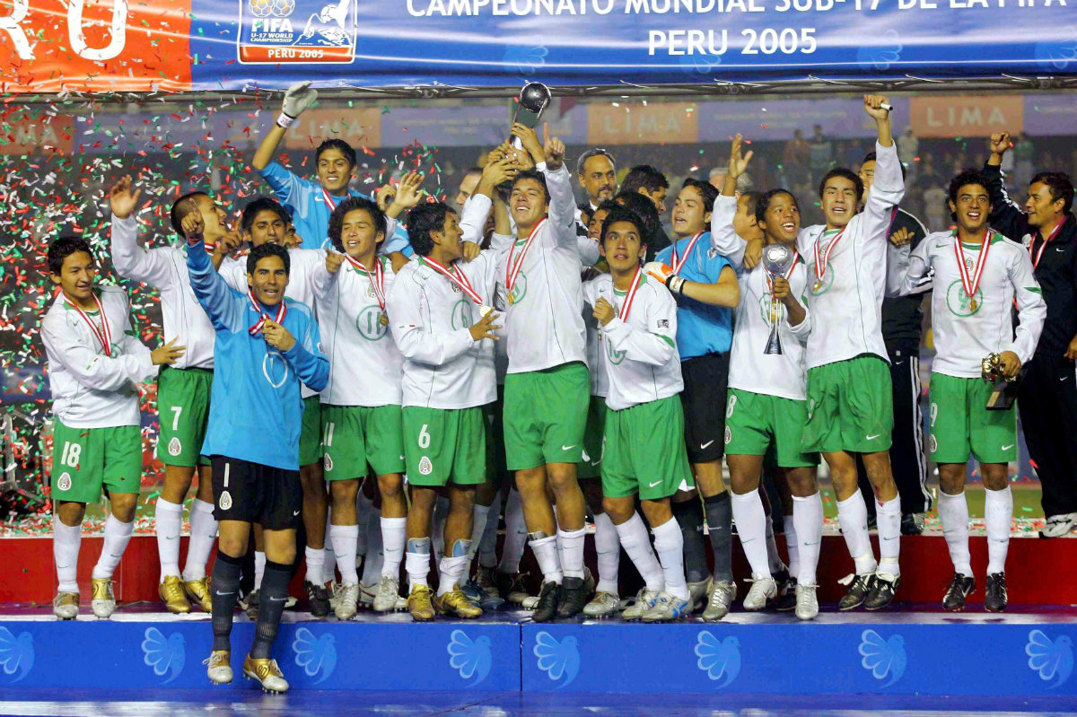 Tri Sub 17, campeón del Mundial Perú 2005 (Mexsport)