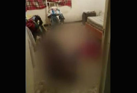 Las autoridades encontraron al hombre tirado boca arriba dentro de un cuarto. (Especial)