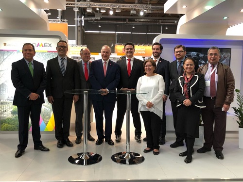 Durante el encuentro económico.