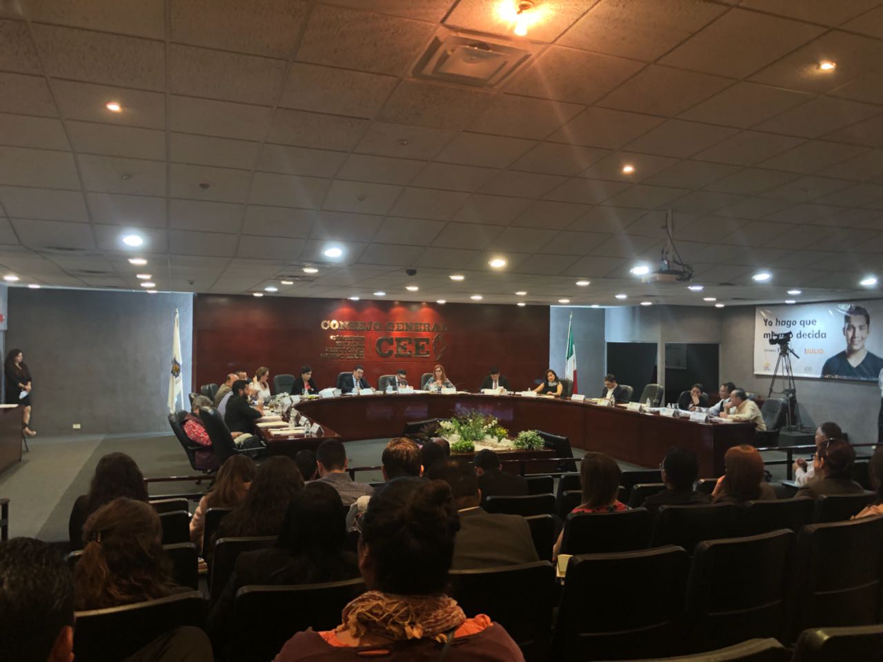 El consejero presidente dijo que ya se cumplió la sentencia.