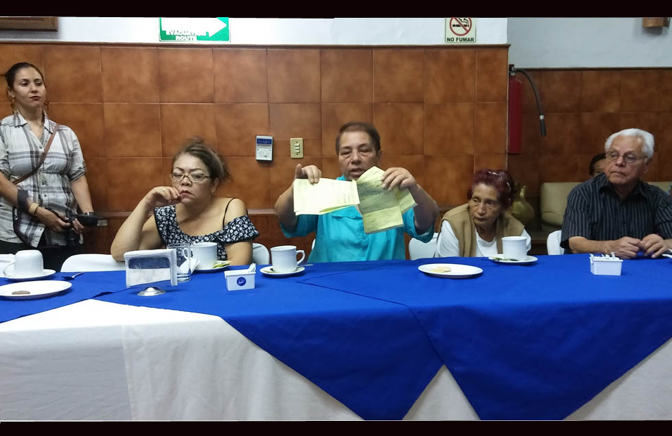 La semana pasada los afectados hicieron la denuncia en rueda de prensa.