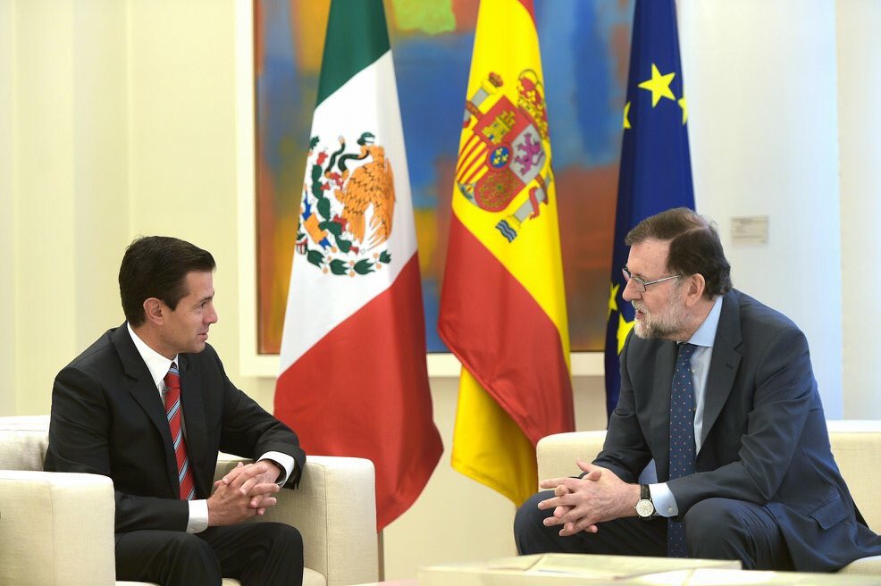 Enrique Peña Nieto y Mariano Rajoy celebraron el acuerdo entre México y la Unión Europea sobre el TLC común.