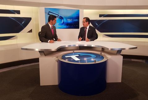 Gustavo Rodríguez Junquera, secretario de Gobierno. (Foto Telediario )