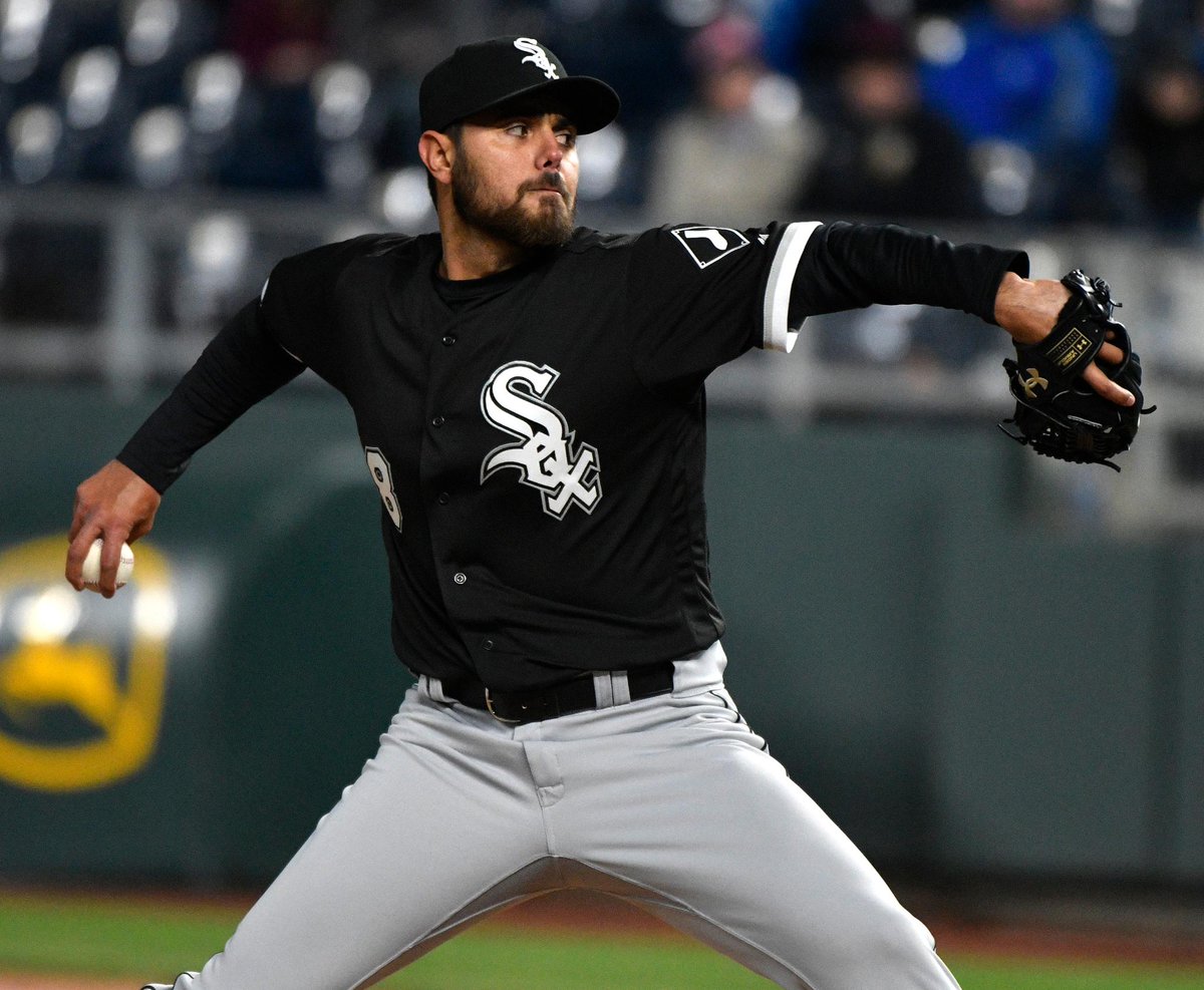 Joakim Soria, pitcher de los Medias Blancas de Chicago
