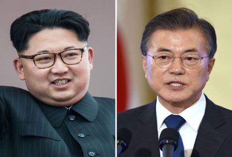 El líder norcoreano, Kim Jong Un, y el presidente de Surcorea, Moon Jae-in, se reunirán el viernes.