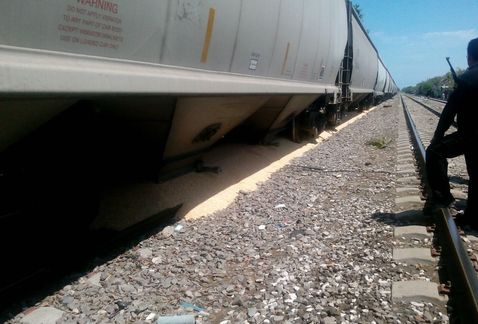 Los robos a trenes en la entidad ha sido una constante en los más recientes meses. (Apolonia Amayo )