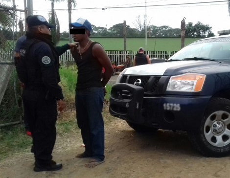 El presunto integrante de Los Zetas fue detenido en Veracruz.