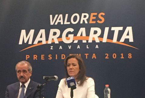 El gobierno ha fallado en seguridad: Margarita Zavala (Pablo Flores)