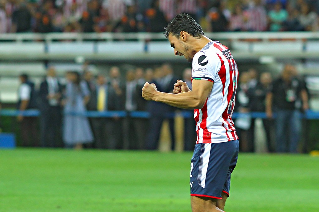Oswaldo Alanís en festejo de gol (Imago7)