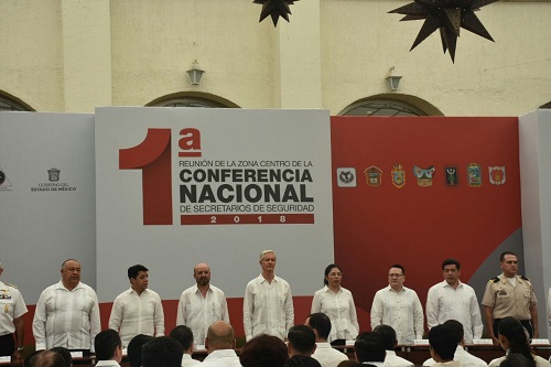 Durante la apertura de los trabajos del sector. 