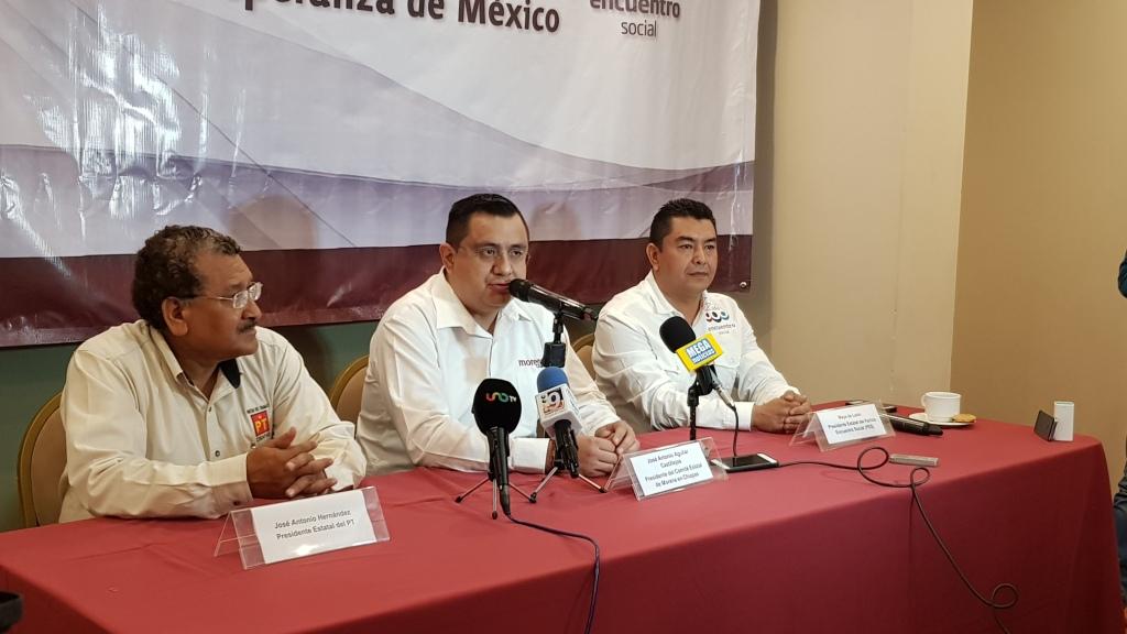 El candidato iniciará su campaña el domingo en Palenque.