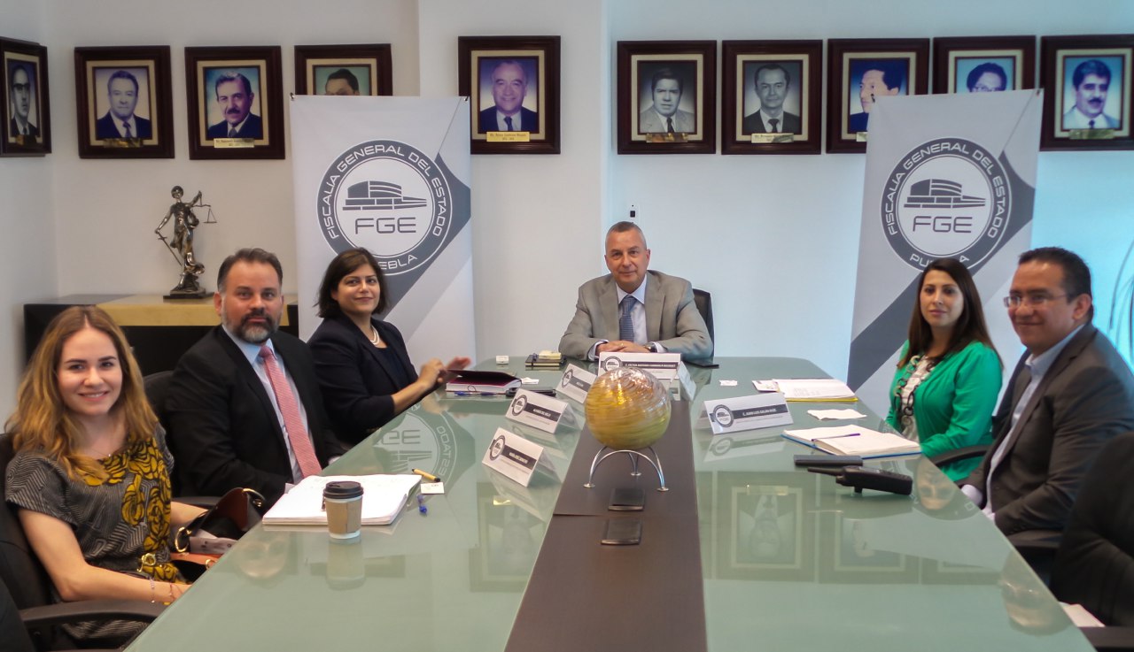 Fiscalía de Puebla y Embajada de Estados Unidos continúan lazos de colaboración. (Especial)