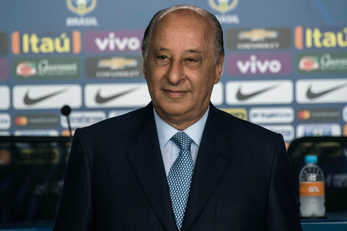 Marco Polo del Nero, presidente de la Confederación Brasileña de Futbol (AFP)