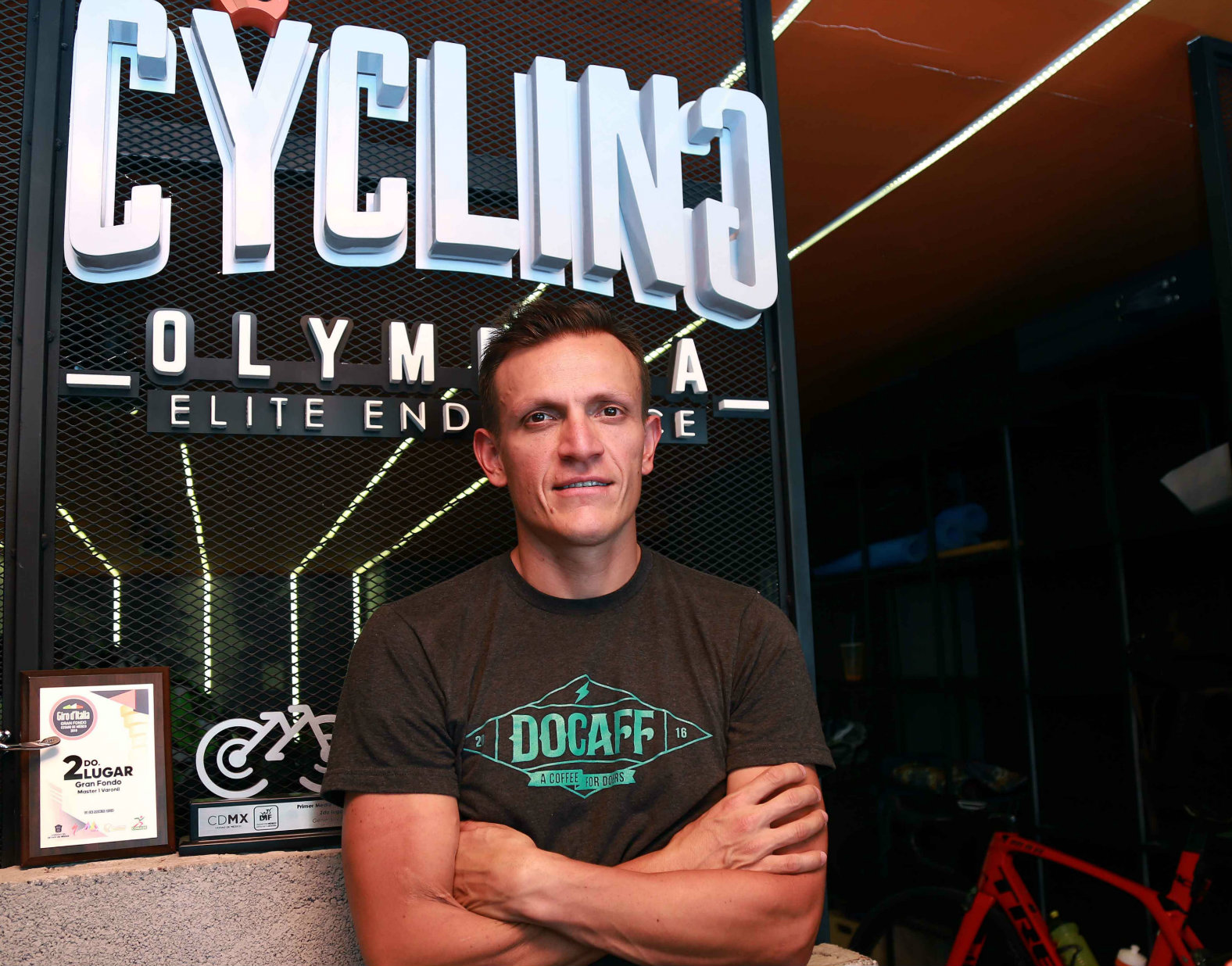Jorge Francia en Cycling Olympica