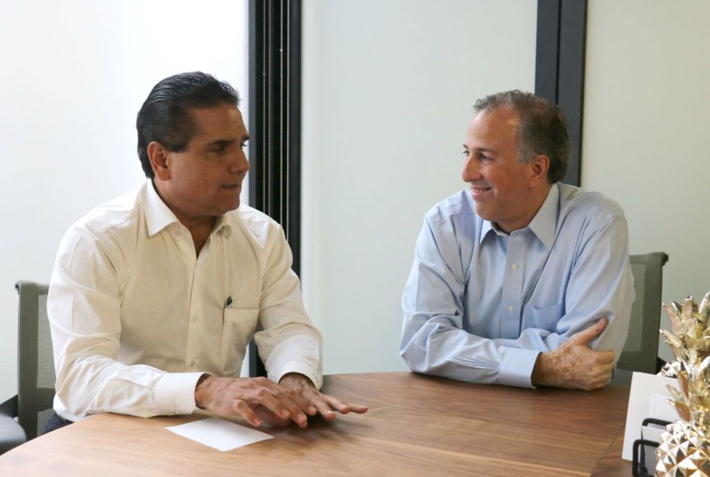 José Antonio Meade se reunió con Silvano Aureoles.