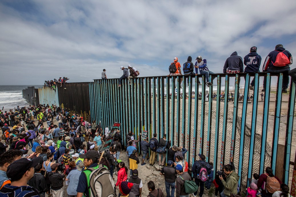 Las autoridades de EU anunciaron que los inmigrantes que soliciten asilo tendrán que esperar en México si se agotan sus recursos en el puerto de San Y
