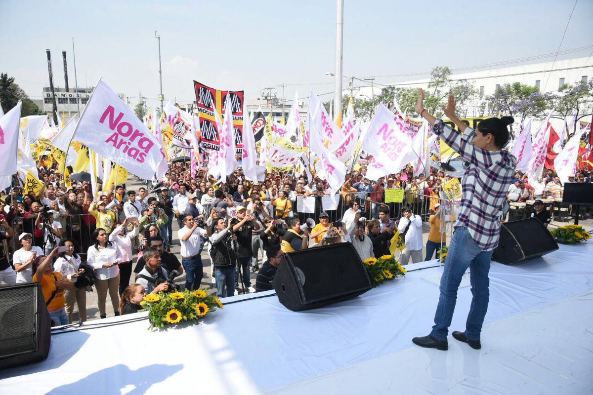 La candidata de la coalición Por la CDMX al Frente dijo que Morena está lleno de personas que no obtuvieron las candidaturas que buscaban.