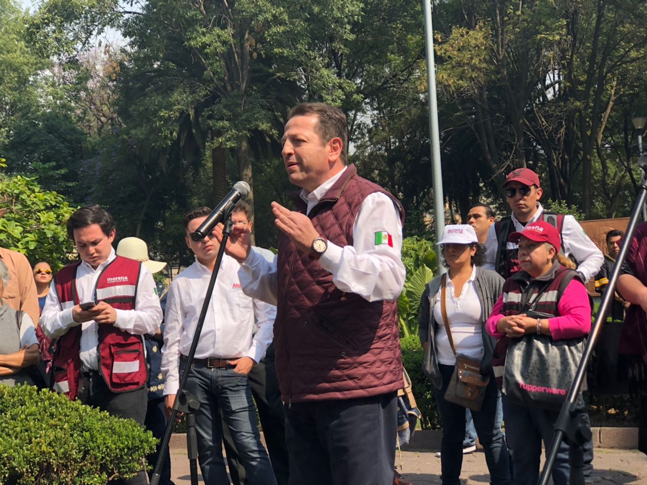 Fadlala Akabani Hneide, candidato de Morena a la alcaldía de Benito Juárez.