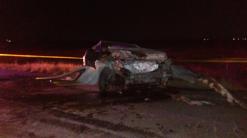 El accidente se reportó a las 10:30 de la noche del domingo. (Notivox Digital)