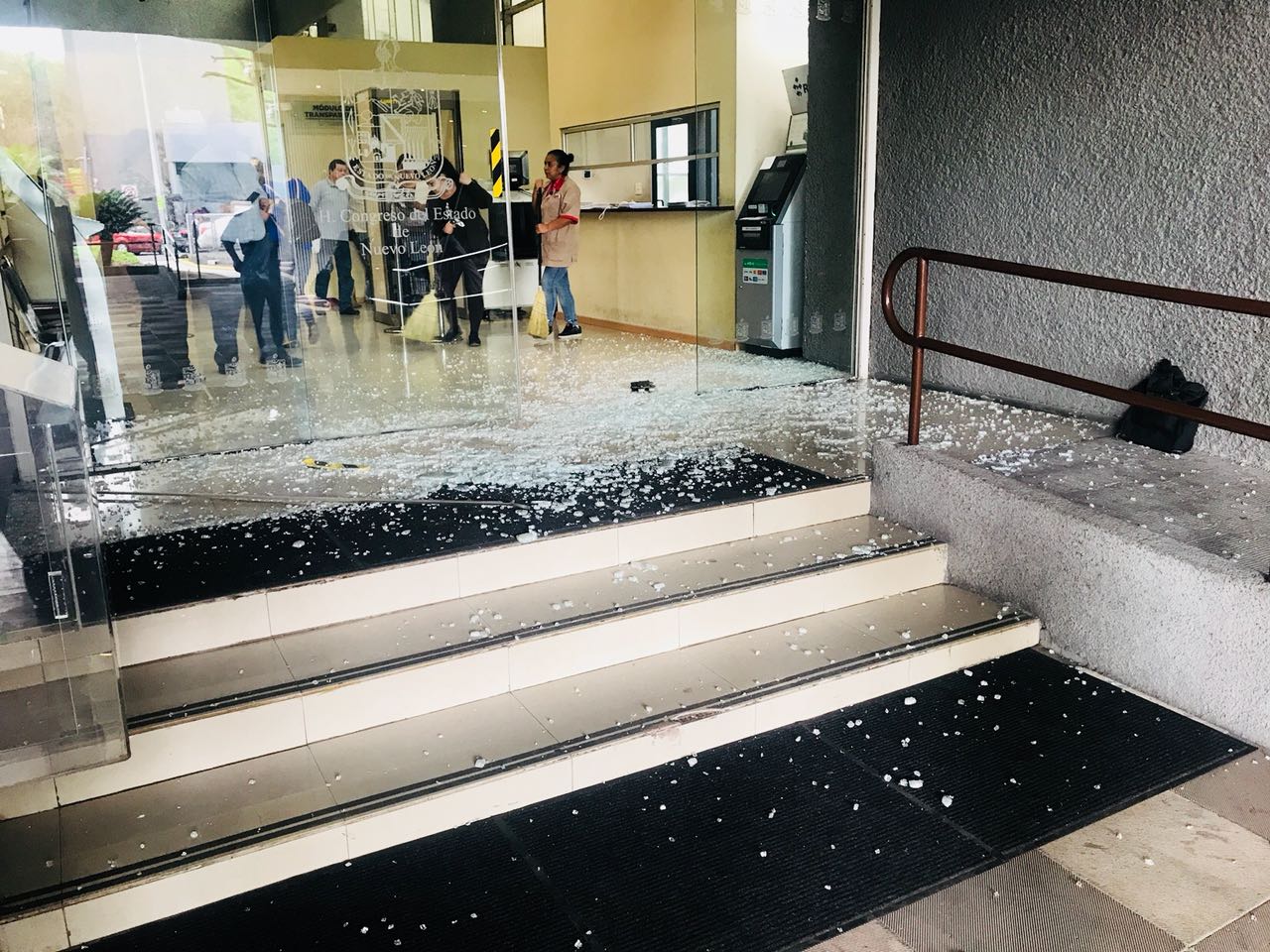 El accidente ocurrió esta mañana. 
