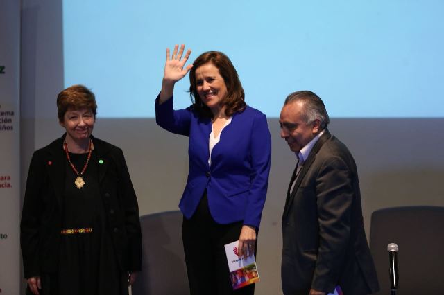 La candidata independiente Margarita Zavala expresó su rechazo al uso lúdico a la mariguana.