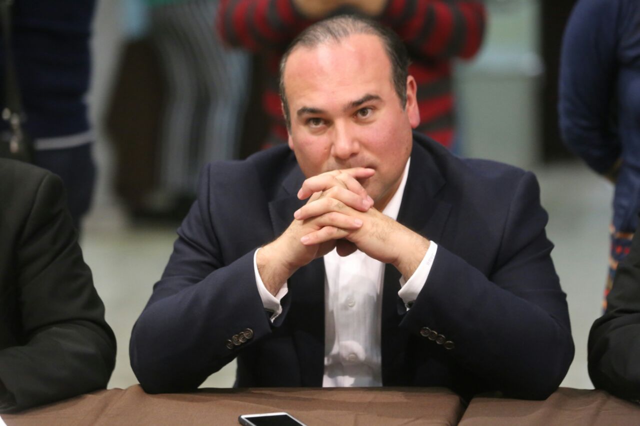El coordinador del Grupo Legislativo del PAN, Arturo Salinas Garza. (Leonel Rocha)