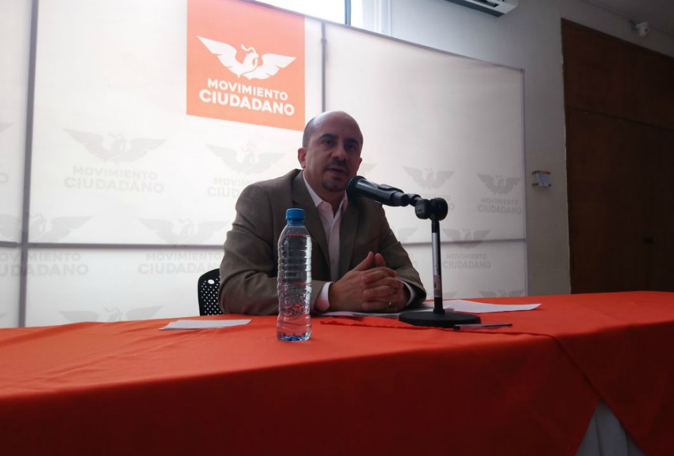 Ismael del Toro, candidato a la presidencia municipal por parte de Movimiento Ciudadano. (Víctor Hugo Ornelas)