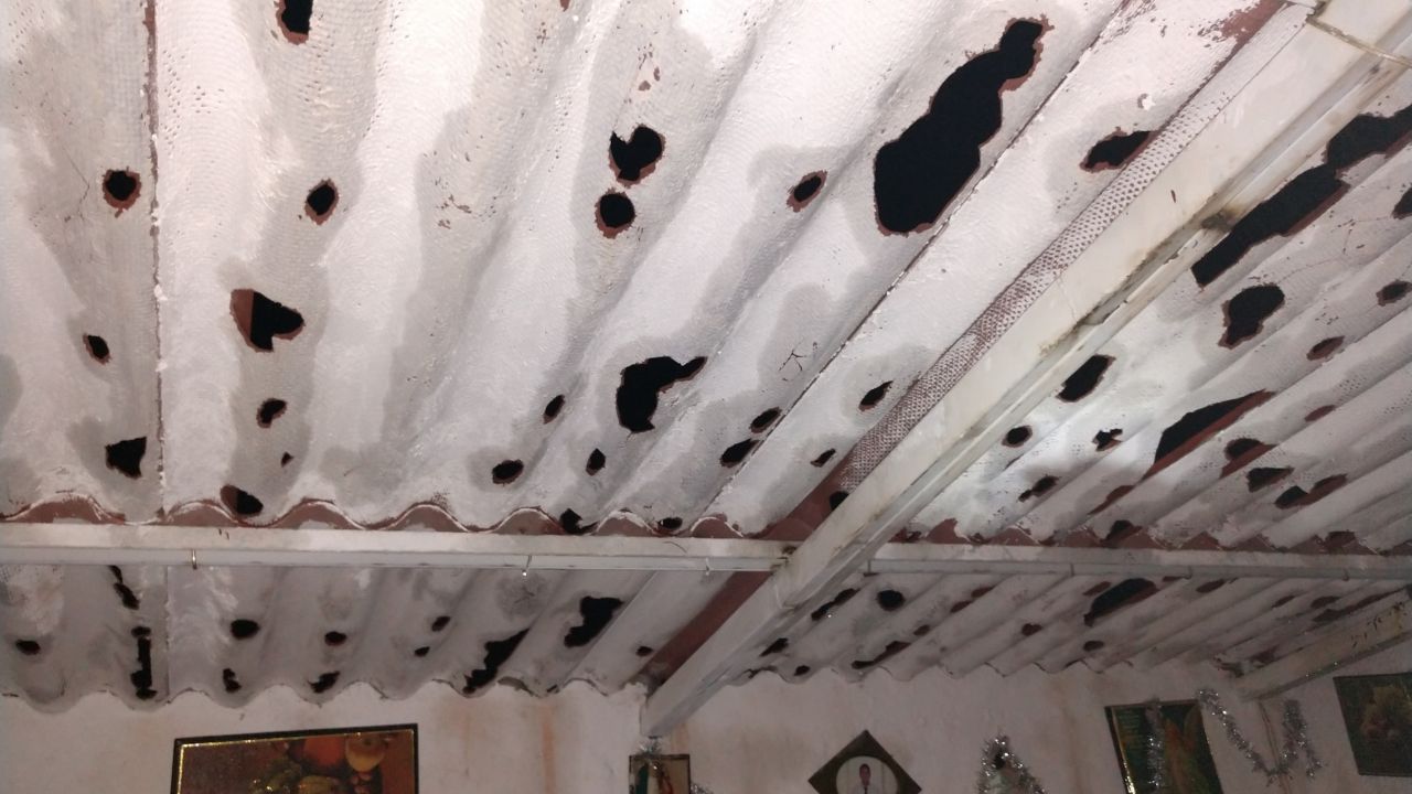 La tormenta azotó durante tres días consecutivos a Galeana.