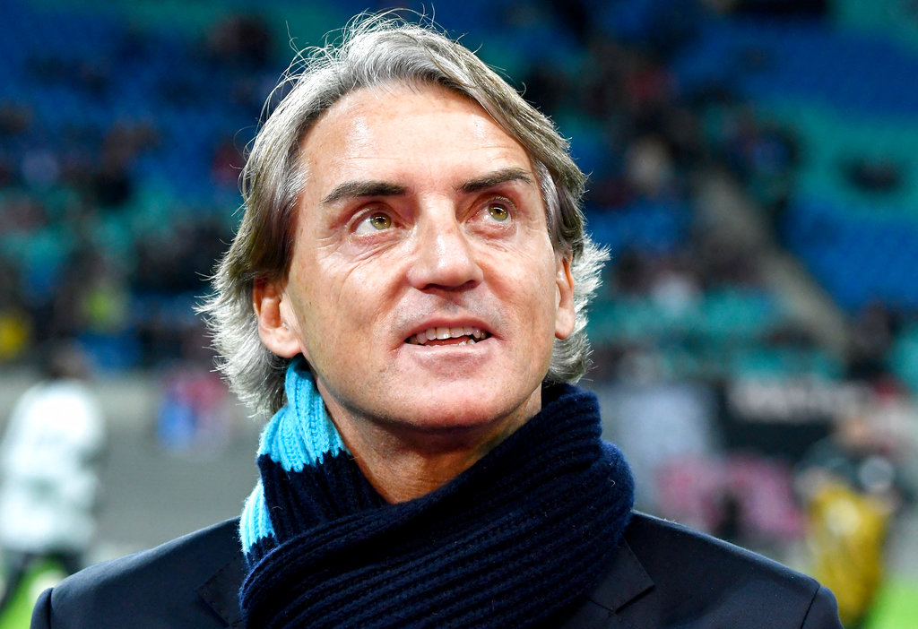 Roberto Mancini podría ser el próximo técnico de Italia (AP)
