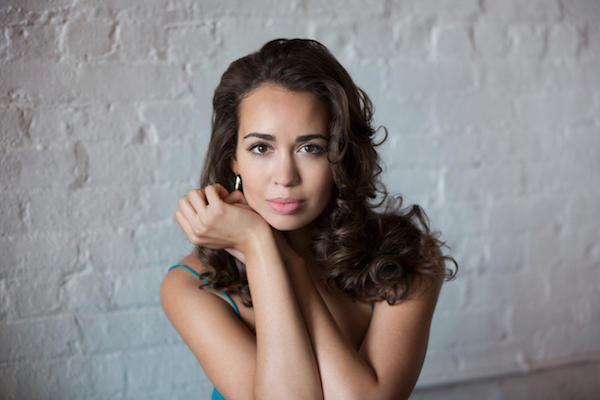 La soprano estadunidense de origen portugués Nadine Sierra.