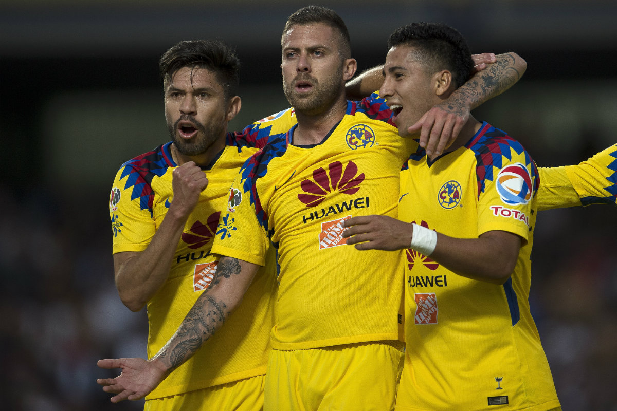 Las Águilas se adelantaron en los cuartos de final del Clausura 2018 (Mexsport)