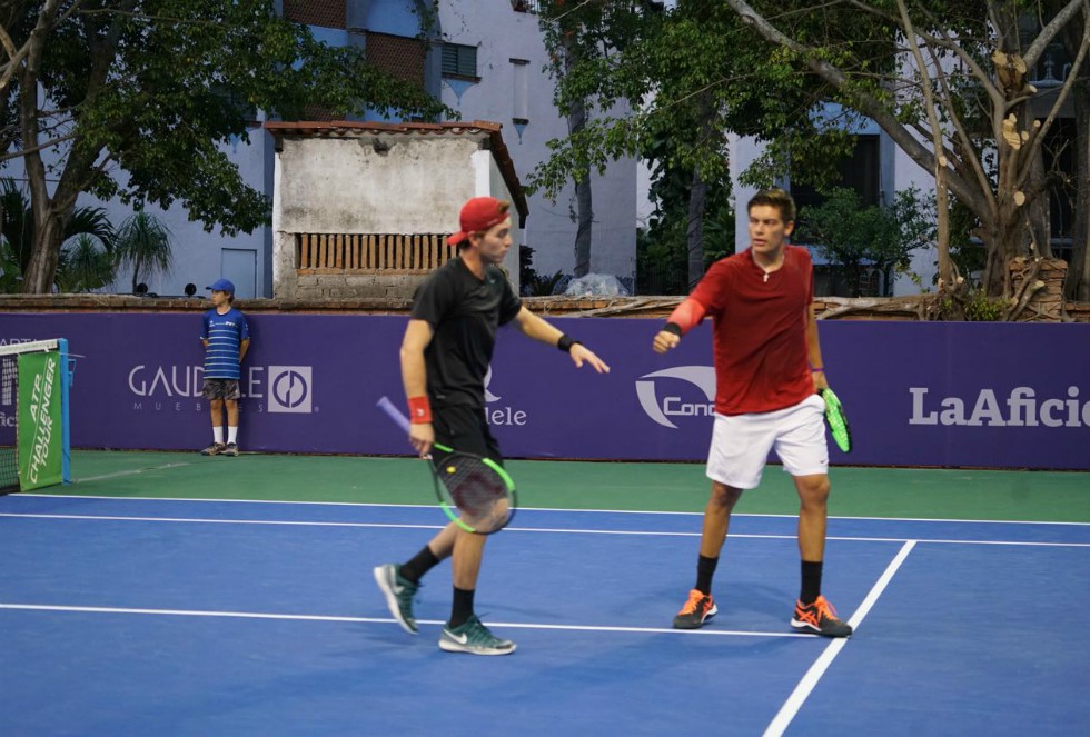 La pareja mexicana conformada por Gerardo López Villaseñor y Luis Patiño cayó en su debut.