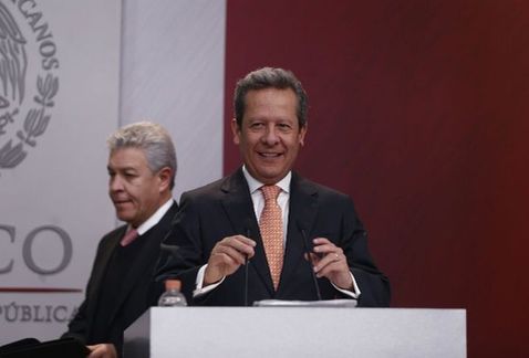 El vocero de la Presidencia, Eduardo Sánchez (Héctor Téllez)