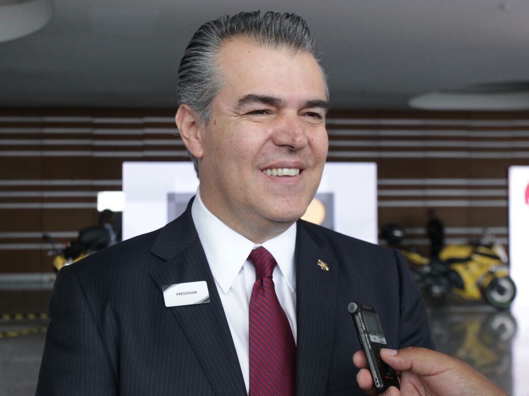 El presidente de la Concamin, Francisco Cervantes Díaz.