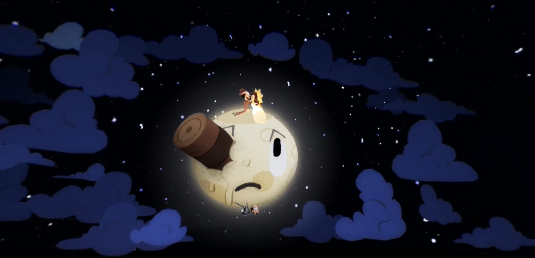 (Especial) oogle recuerda a George Méliès con doodle 360°.