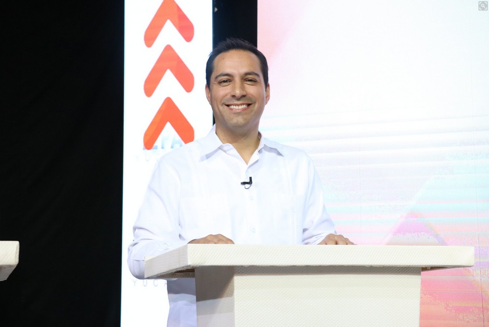 Mauricio Vila, candidato al gobierno de Yucatán por el PAN-MC y PRD.