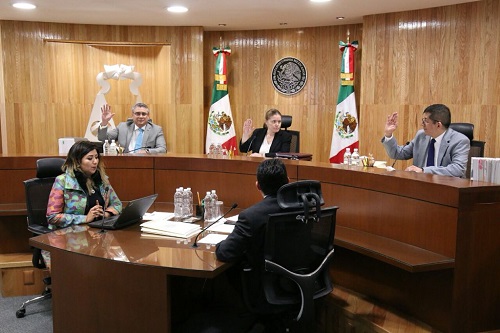 Sala Toluca del Tribunal. 