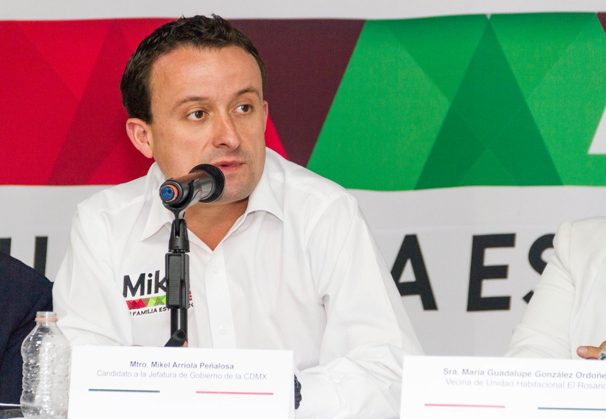 El candidato dijo que su personaje favorito es Obi-Wan Kenobi. (Tomada de @MikelArriolaP)