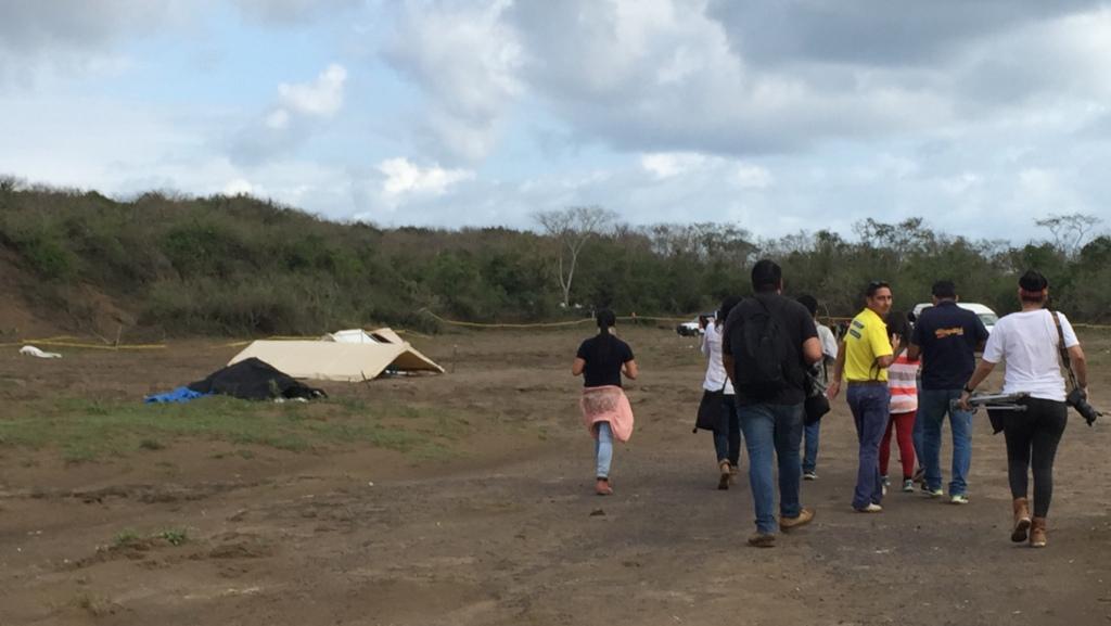 Los cuerpos fueron encontrados en la zona conocida como La Mina. (Isabel Zamudio)
