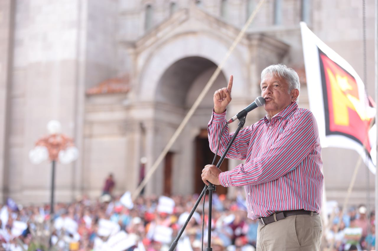 Andrés Manuel López Obrador dijo que la próxima semana se reunirá con empresarios de Coparmex. (Jesús Quintanar)