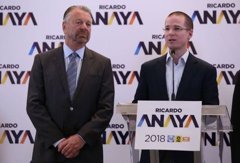 Jorge Castañeda y Ricardo Anaya. (Nelly Salas)