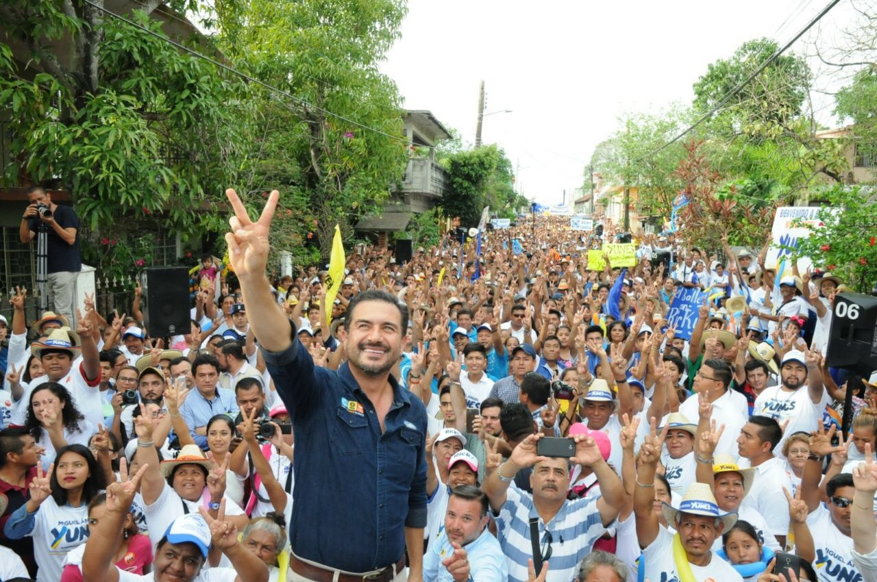 Miguel Ángel Yunes Márquez, candidato a la gubernatura de Veracruz por PAN-PRD-MC.