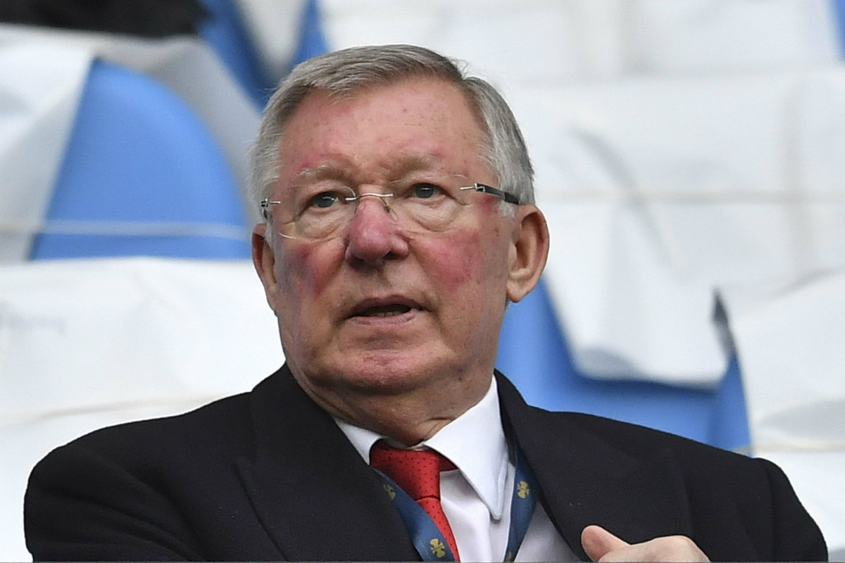 Alexander Ferguson, ex director técnico Manchester United (AFP)