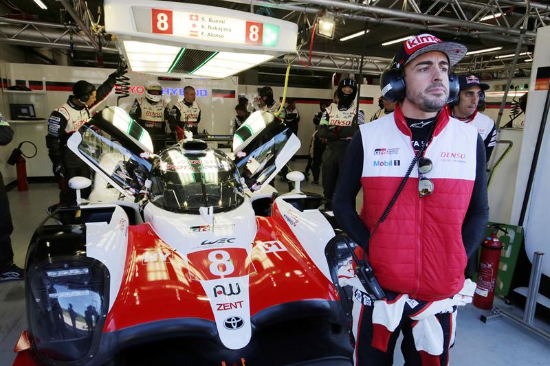 Fernando Alonso en las 6 horas de Spa, Bélgica (EFE)