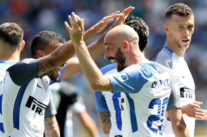 El Inter de Milán gana y 'acaricia' la zona de Champions (EFE)
