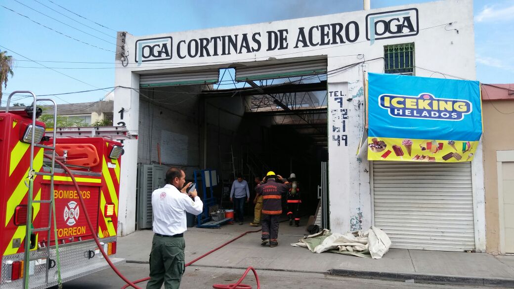 El siniestro se reportó a las 11:35 de la mañana. (Milenio Digital)